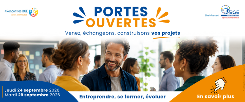 Portes Ouvertes de BGE Sud-Ouest septembre 2026 - Rencontres BGE Automne